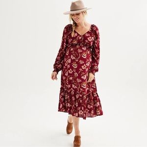 Maternity Midi Dress